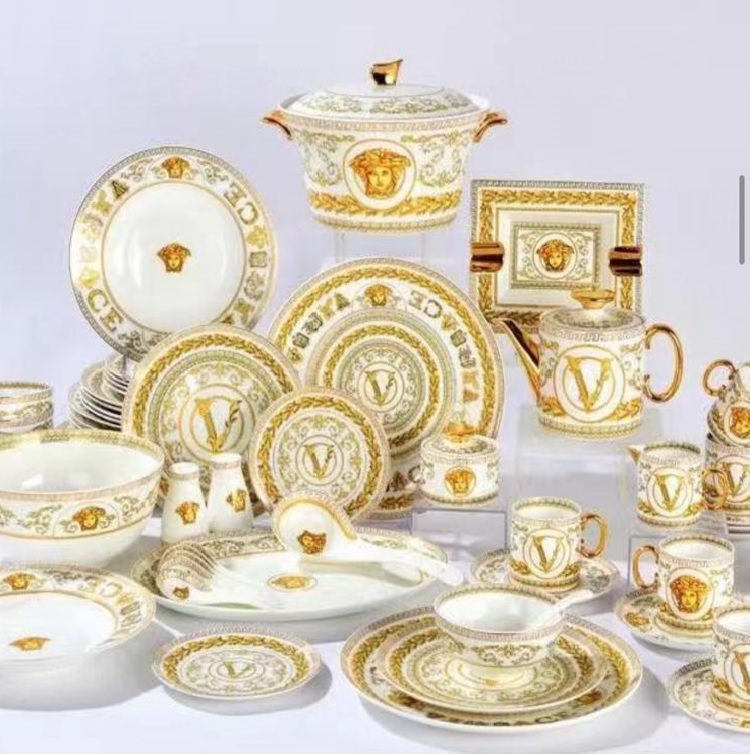  Versace Dinner set of 58 pieces for 6 people